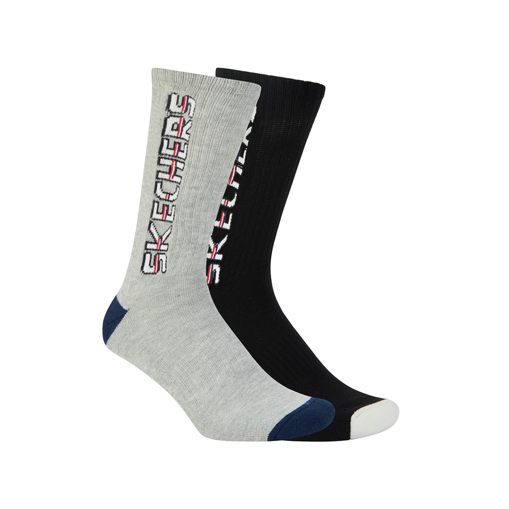 Men 2PK SKECHERS HALF TERRY CEW SOCKS-image-33