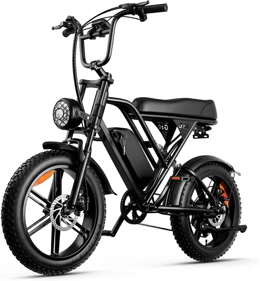 Bicicleta Elétrica G60 1000w Bateria 15ah Autonomia Até 50km