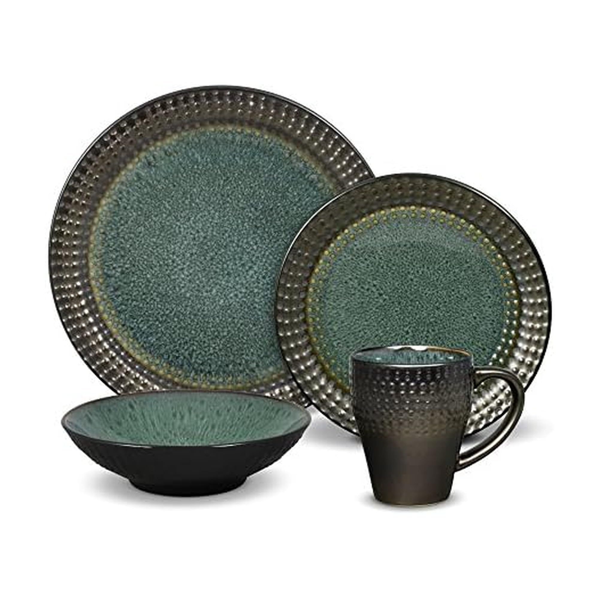 Gourmet Basics Ontario 16 Piece Dinnerware, Service for 4