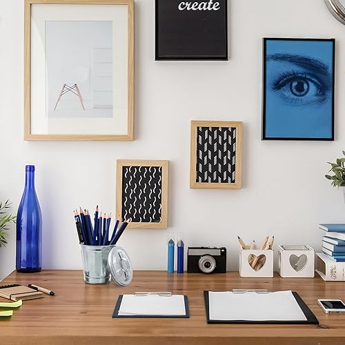 Miniatura 9 de SOLUSTRE Bote de basura de metal, papelera de metal, contenedor de reciclaje, contenedor de basura al aire libre con tapa, cestas de papelera,