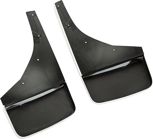 Miniatura 2 de GM Accessories 22902392 Protectores contra salpicaduras moldeados delanteros en Summit White