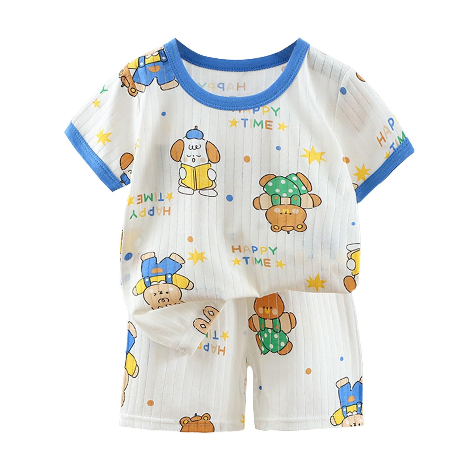 Moonker Baby Animal Outfit Shorts Set aj mas Boy Girl Dinosaur Shirts Tops Toddler Printed Summer Clothes Set