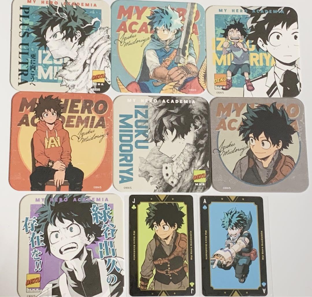 Amazon.co.jp: 9点 ヒロアカ 緑谷 紙類 まとめ売り ホビー グッズ 