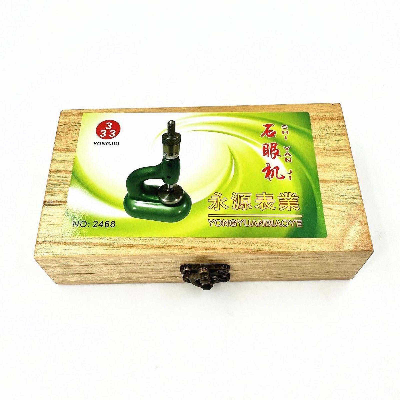 Juego de herramientas para cerrar cajas de relojes, prensa para engarzar piedras, paquete herramientas confiable, diseñado para todo relojero o joyero, instalación joyas, ajustador ojos