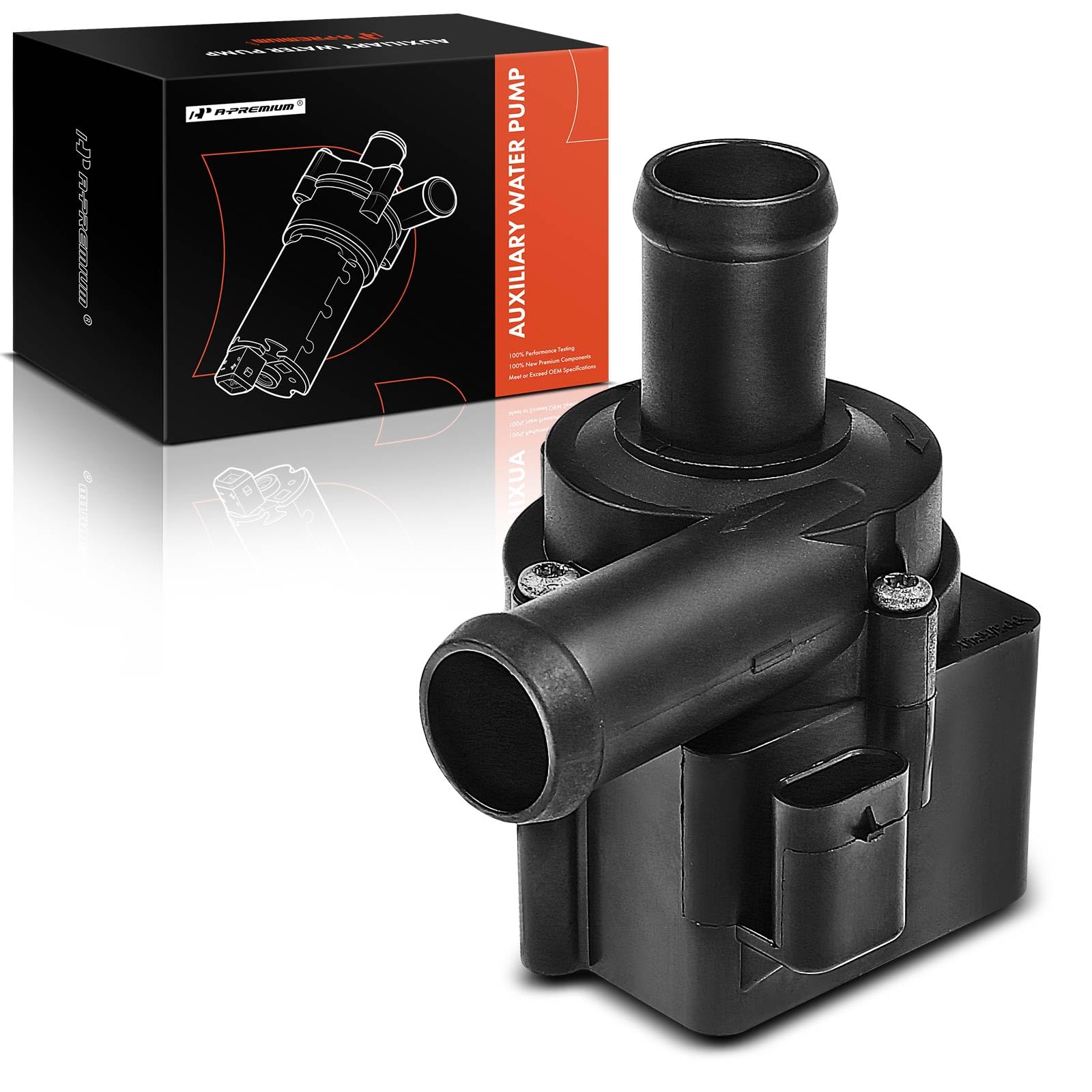 A-Premium 3 Pins Engine Auxiliary Water Pump Compatible with Audi A6 2012-2015 A6 Quattro A7 Quattro A8 Quattro Q5 Q7 RS7 S6 S7 S8 & Volkswagen