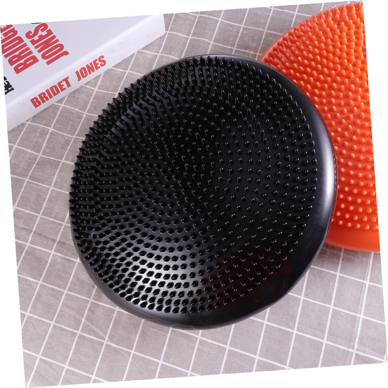 Cuscino Equilibrio Gonfiabile Nero in Pvc con Pompa Manuale | Seduta Ergonomica, Superficie Instabile per Esercizi, Adatto ai Ragazzo Ragazza Colore Casuale