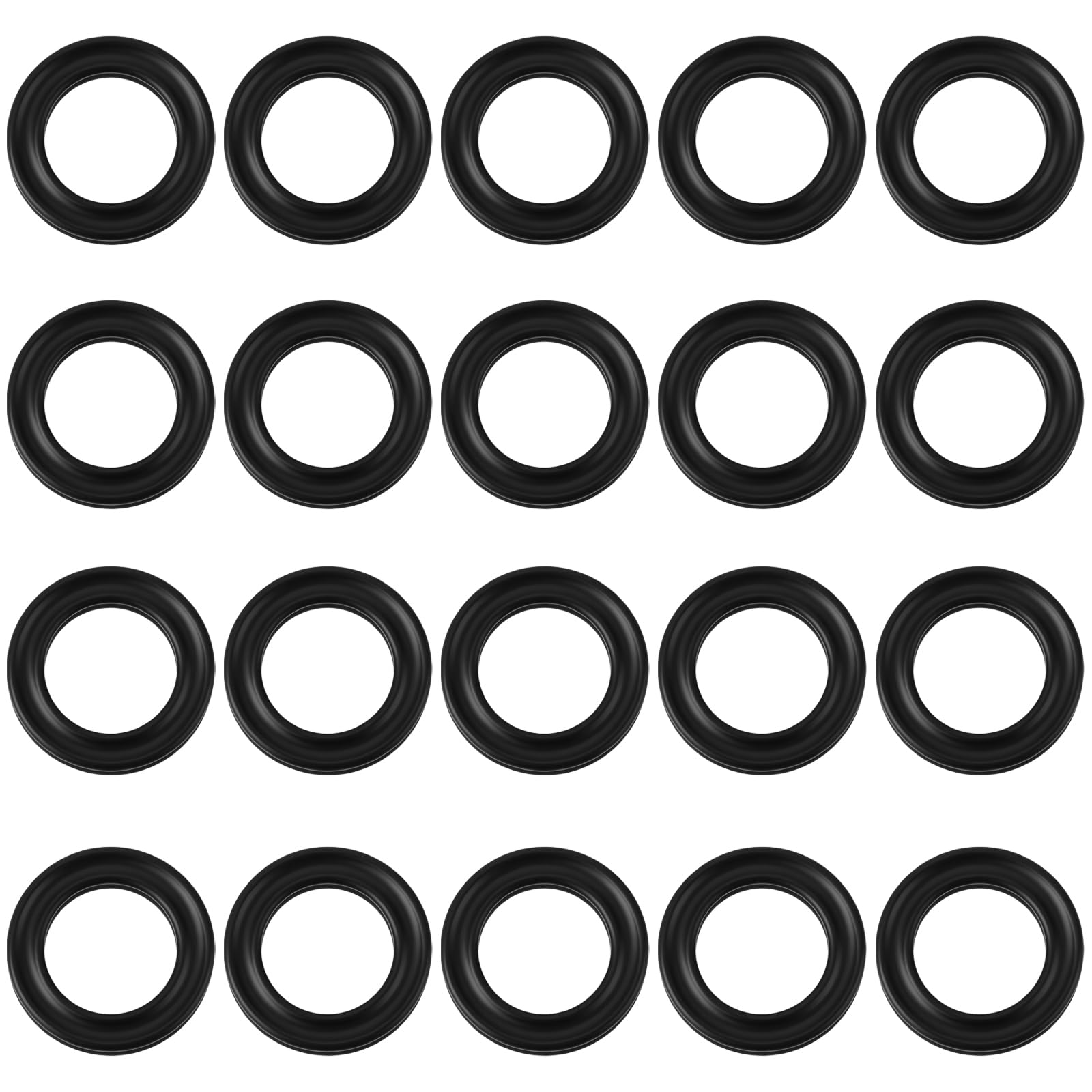 VGOL 20Pcs NBR X-Ring Rubber Seal O-Ring 19.35x12.29x3.53mm Suitable for Mechanical Equipment
