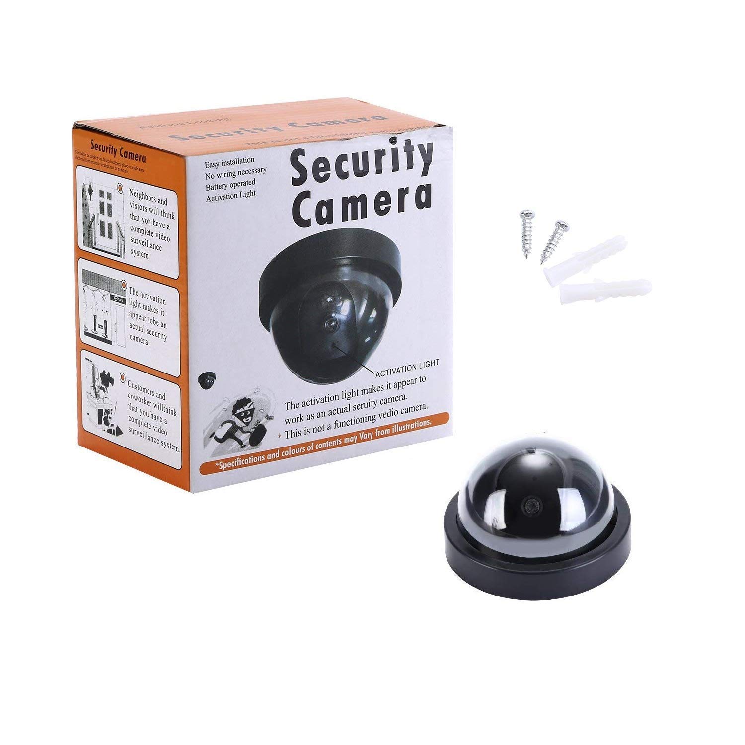 Realistic Dummy Security Camera - Deter Crime! -6