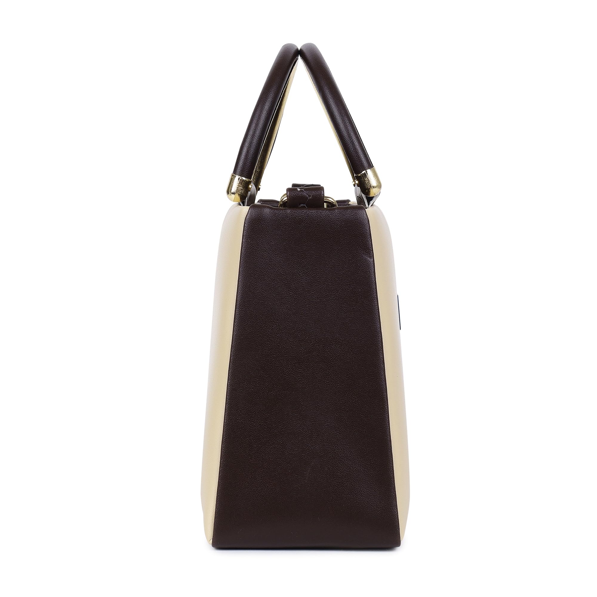 LEGAL BRIBE D Style Handle Sling Bag (Beige) 3
