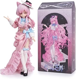 TheWave ブラインドドール パラドックス・ワールドシリーズ ブラインドボックス 1/8スケール BJD 可動フィギュア 球体関節人形 着せ替えドール 全高約22cm 衣装付き 可愛い女の子 アニメ 誕生日 クリスマス ギフト プレゼント (異色版 1個)