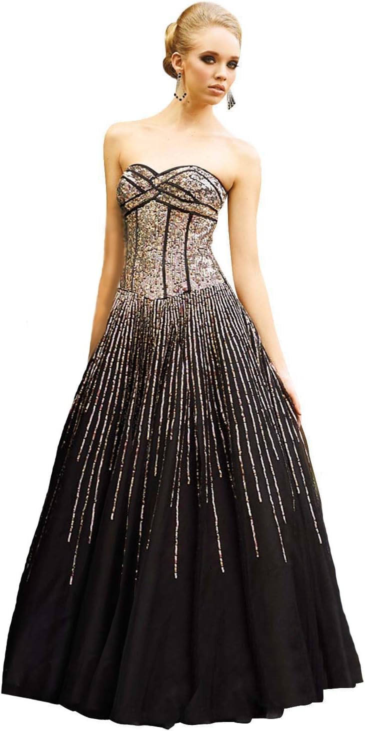 Terani Couture Sequin Ball Gown 720