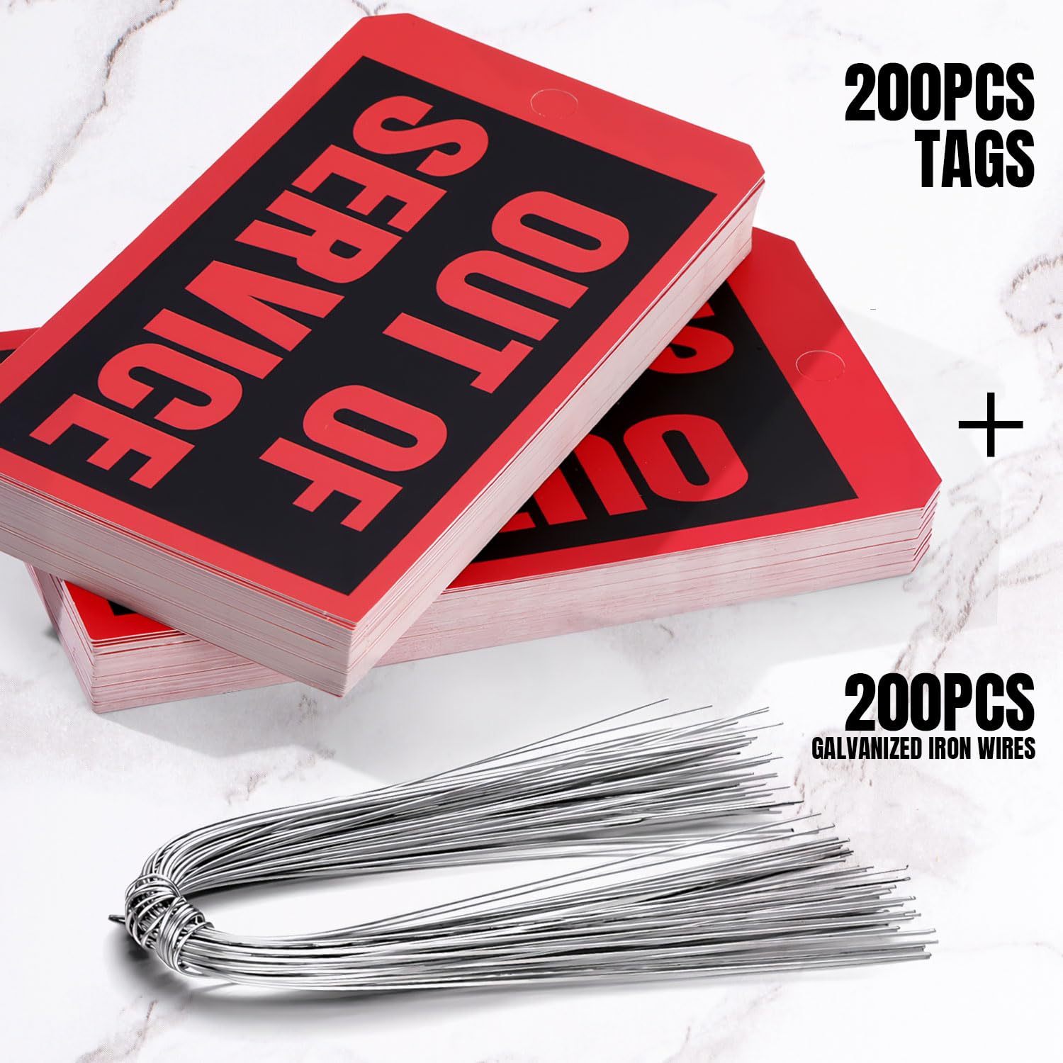 200PCS Out of Service Tags - Image 3