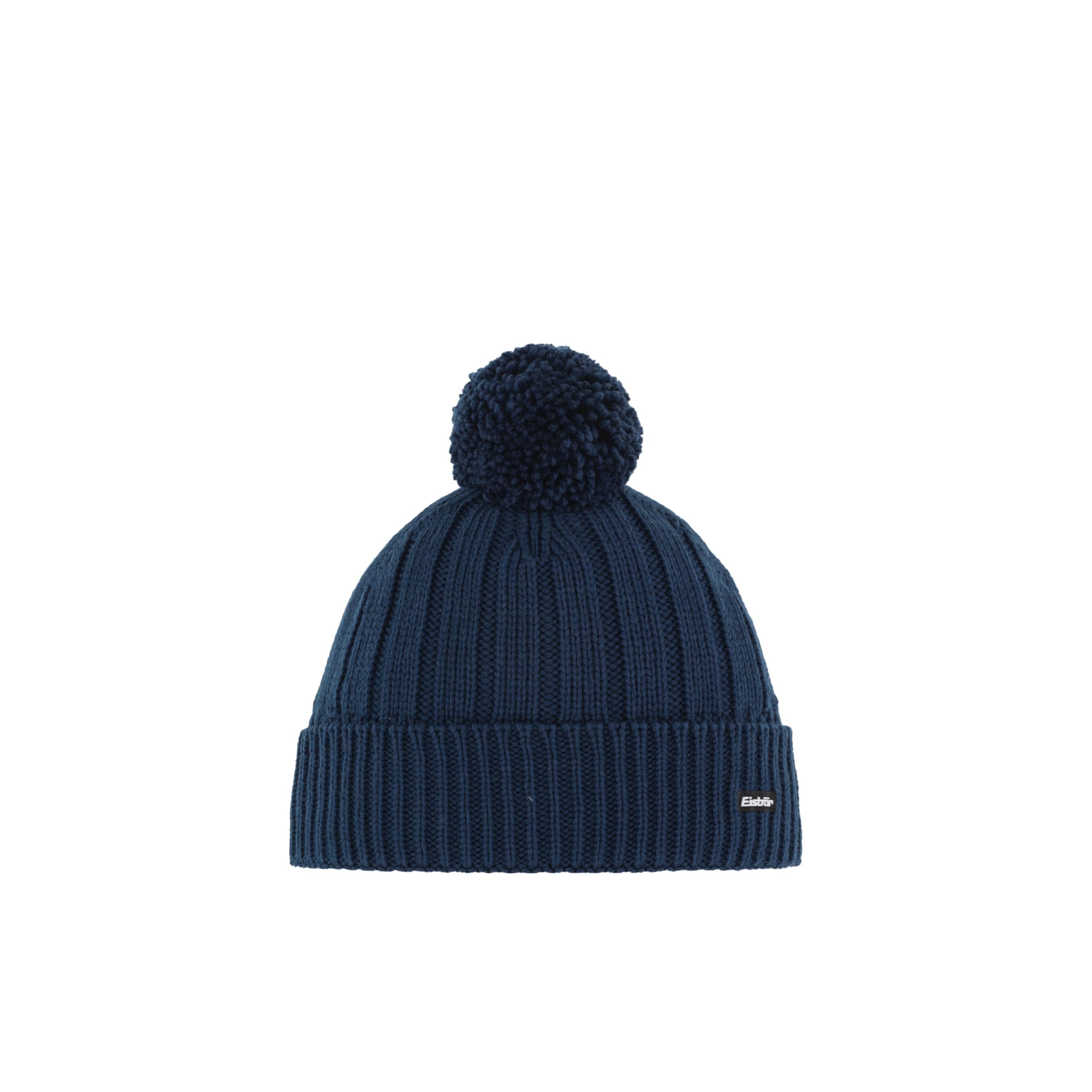 Eisbär Ayo Pompon Mütze blau - Bommelmütze Strickmütze Wintermütze