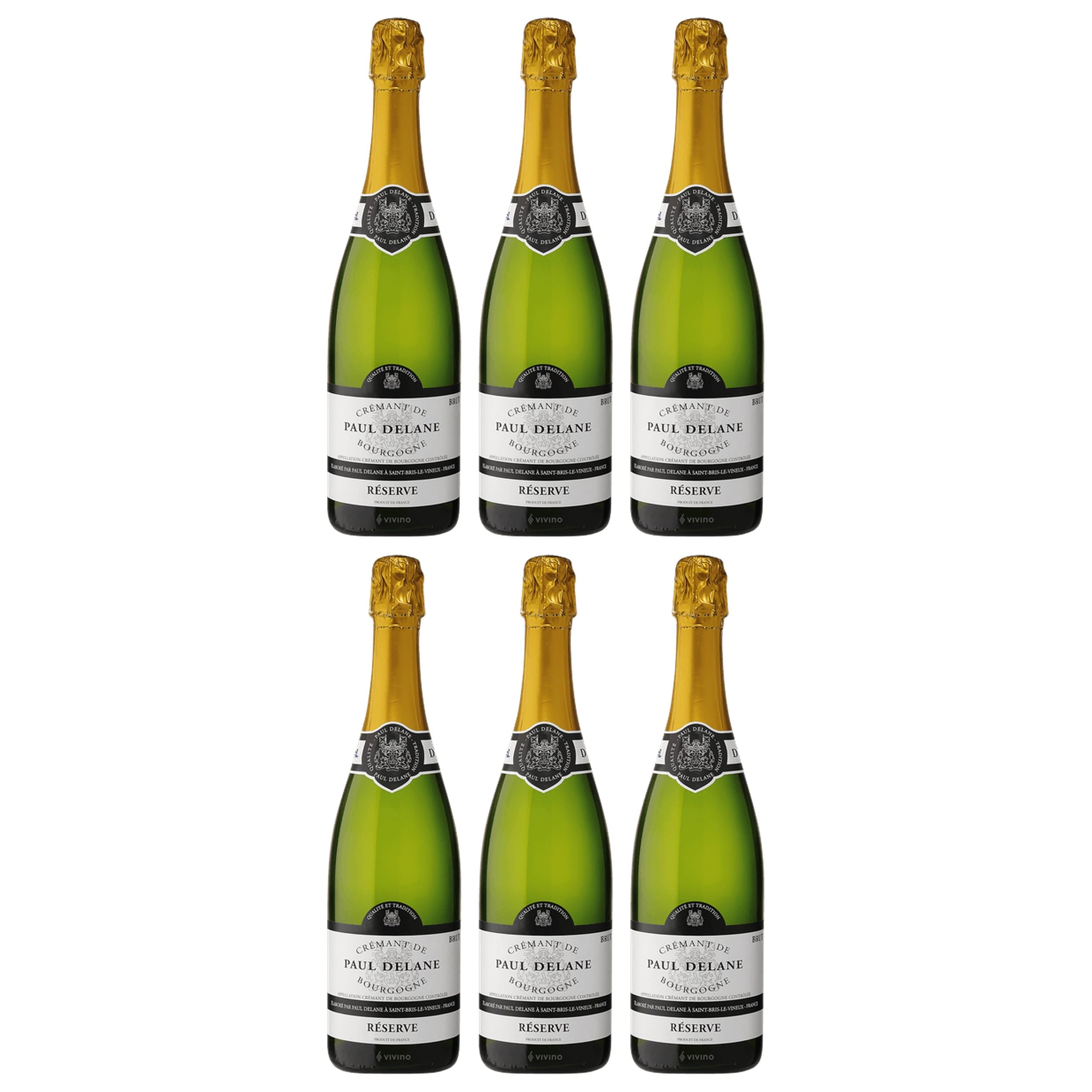 Burgondie Crémant Paul Delane Brut Réserve (6 x 0.75 l)