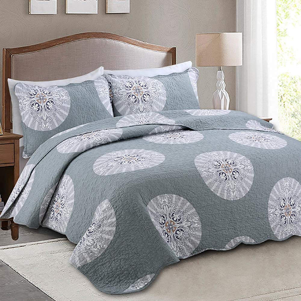 Linge de lit 4 pièces comprenant drap, housse de couette 220x240 cm et taies d'oreiller doux
