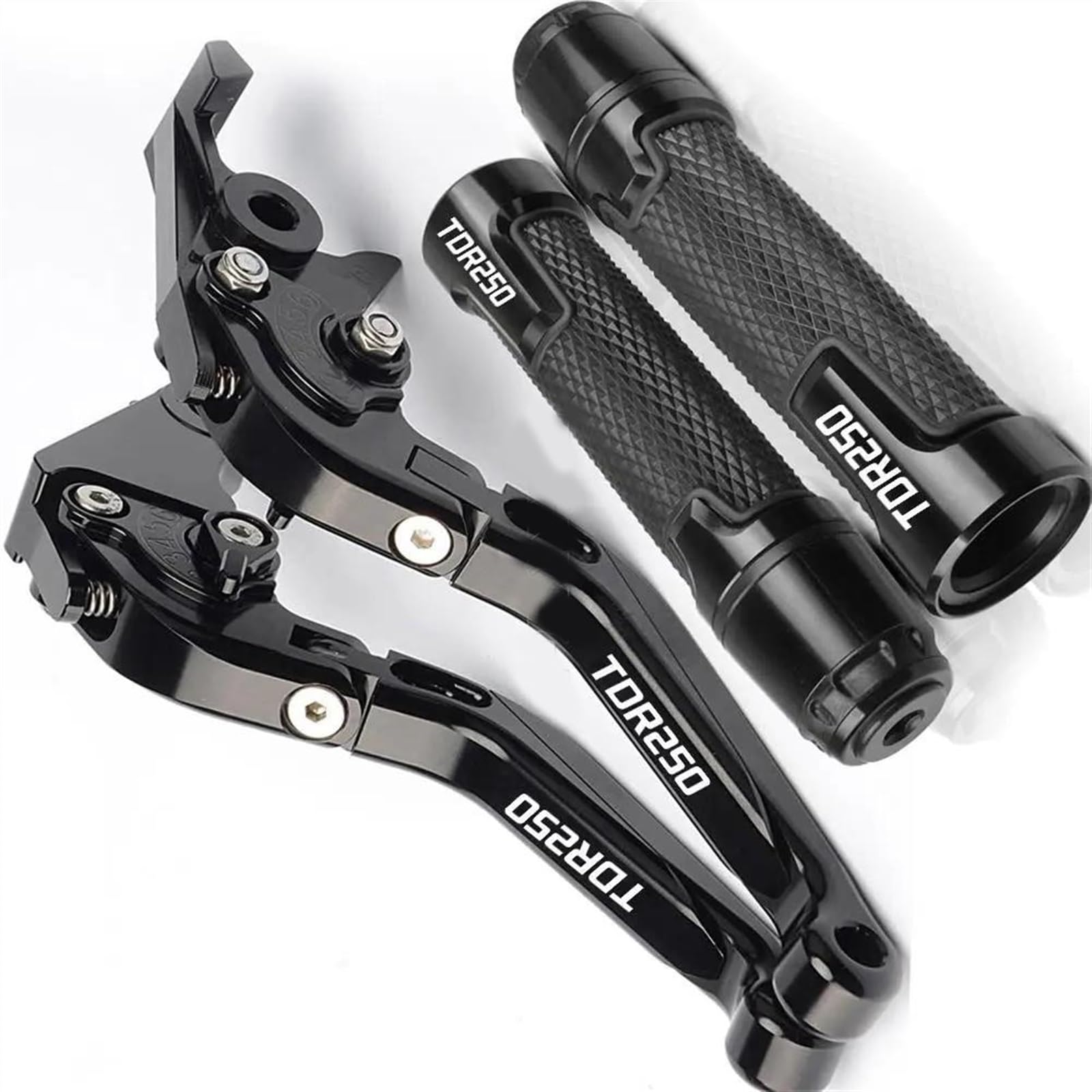 Levier de frein en aluminium usiné pour guidon Yamaha TDR250 1988-1992