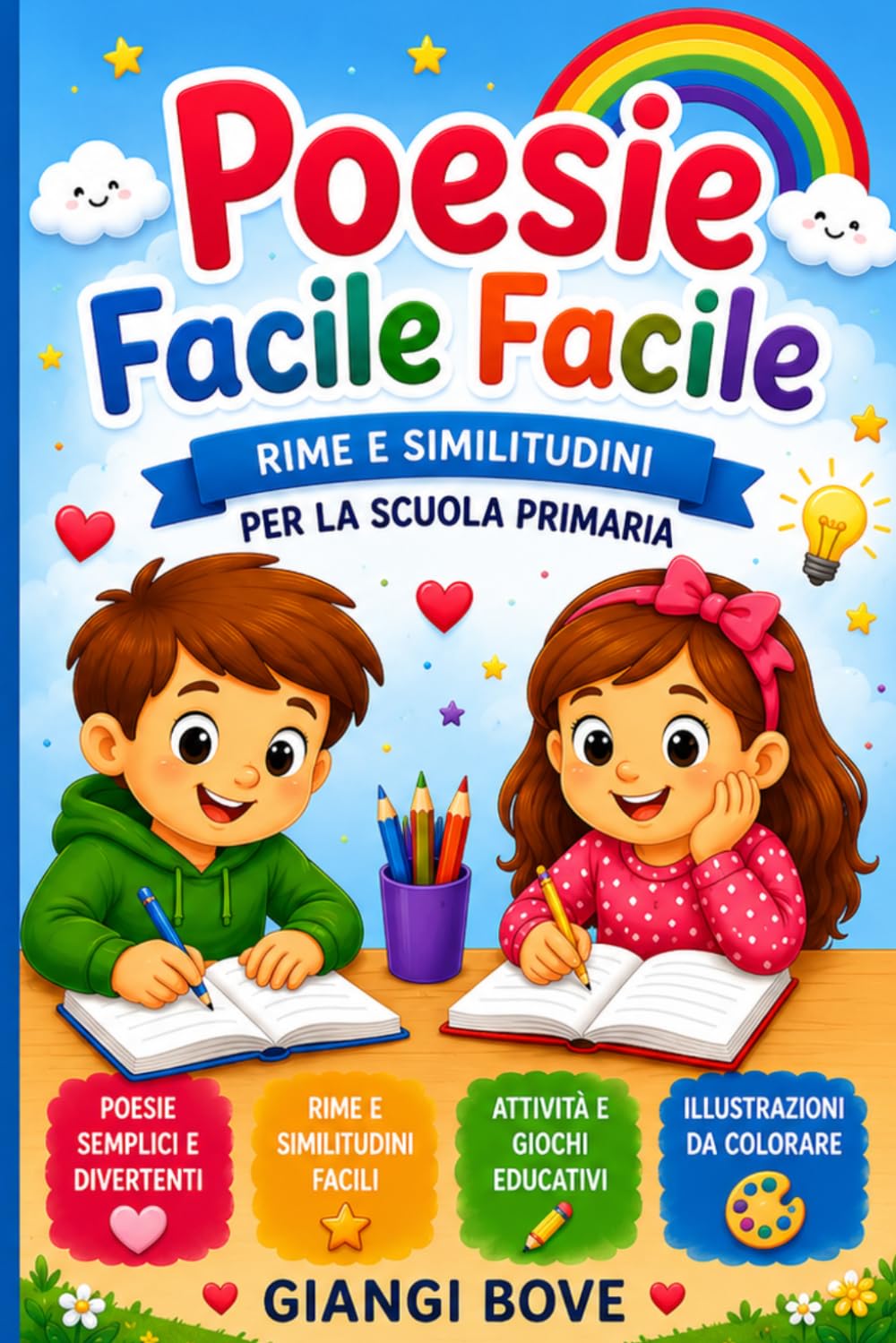 Poesie Facile Facile: Rime e similitudini per la scuola primaria