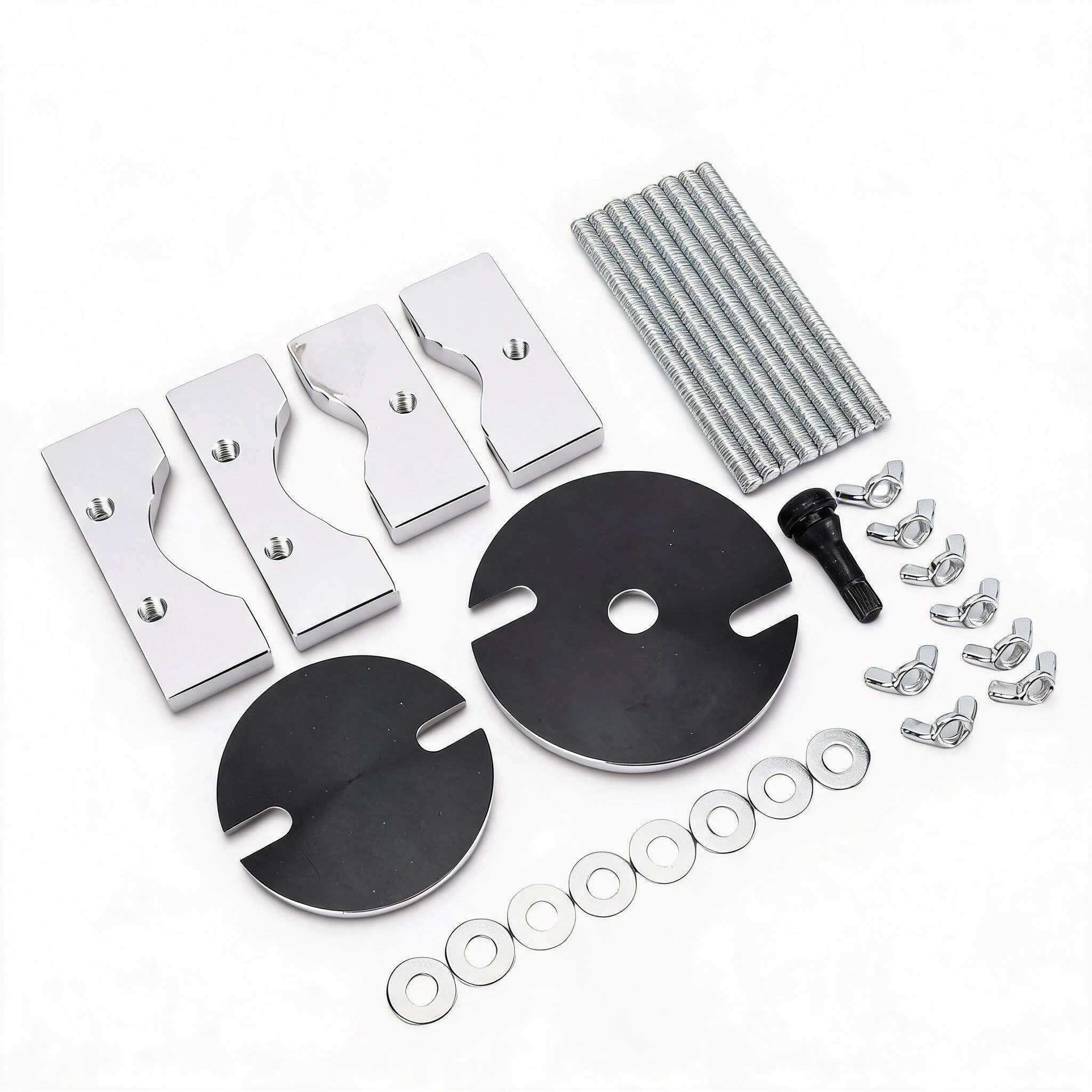 Kit de Eliminación de Abolladuras de Tubo de Escape de Motocicleta, Herramienta de Reparación de Abolladuras Fácil de Usar para TE TC 125 250 300, Material Metálico Duradero