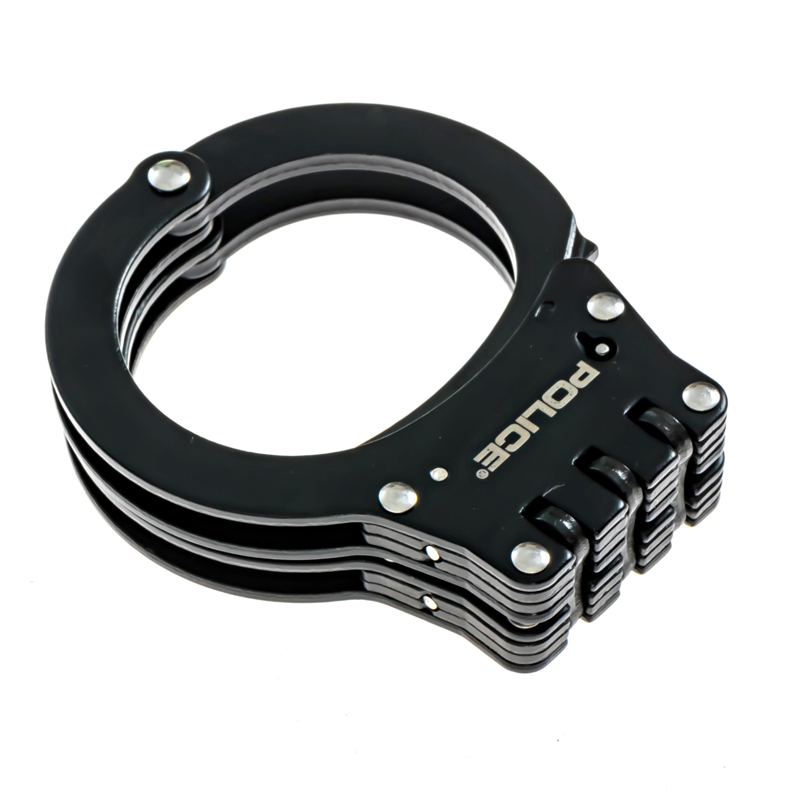 Security Restraint Cuffs Vulcanforce Hinged Steel Handcuffs – Double ...