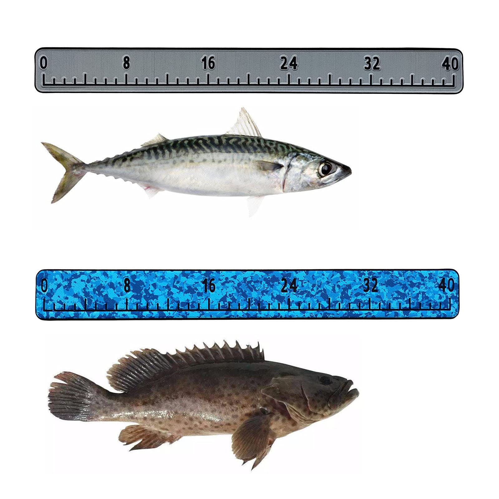 KXKZREN Foam Fish Ruler with Strong Self Adhesive Backing 32