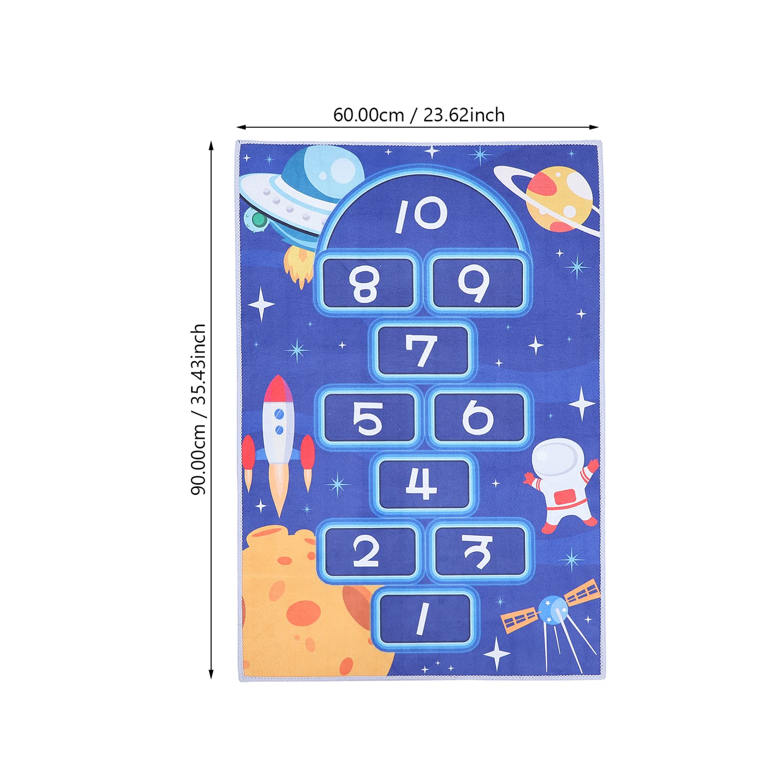 GOOHOCHY Game Carpet Boys and Girls Playroom Mat Indoor Floor Mat for Game Room Decor Play Room Rug Fun Patterns