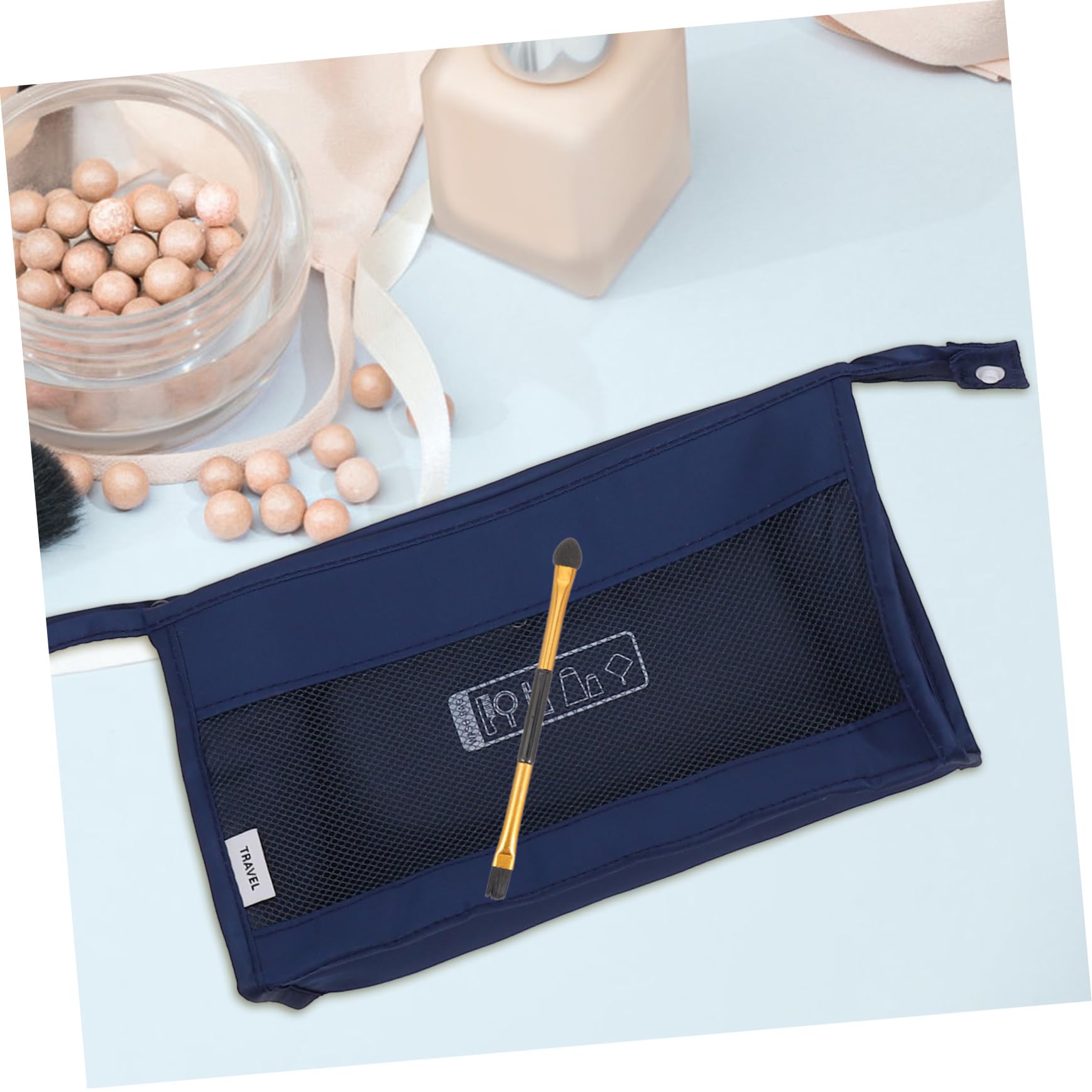 Cubi Organizer da Viaggio in Poliestere Blu, per Valigia e Zaino, Resistenti, Facili da Aprire e Chiudere, per Vacanze ed Escursioni | Dimensioni Diverse, per Abiti e Cosmetici, Resistente All'usura, Adatto a Business Travel e Hiking