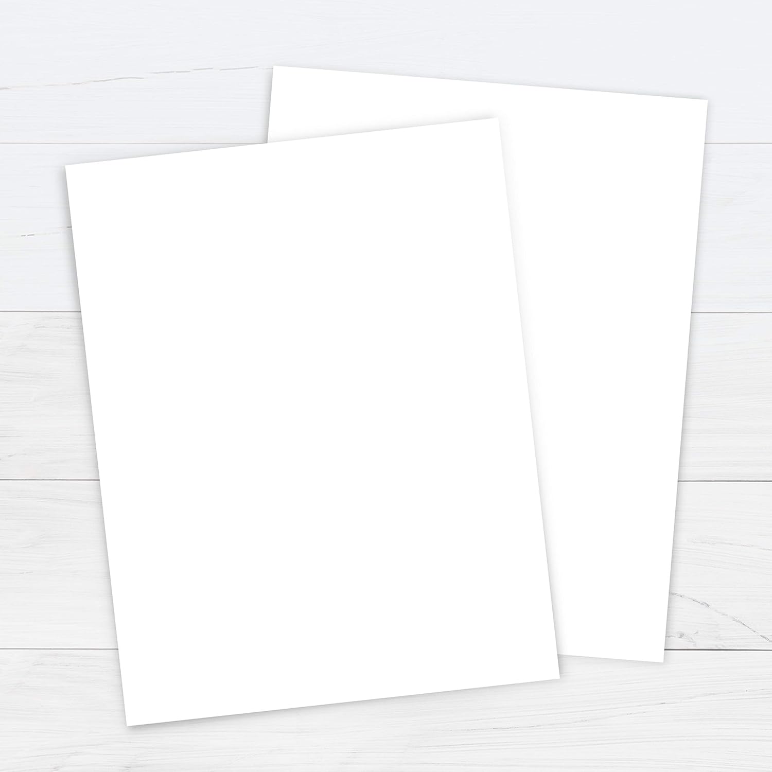 PrintWorks White Resume Paper, 28lb/105gsm, 50 Sheets, 8.5 x 11 inches, For Office, Home & School Printing (00558) : Office Products