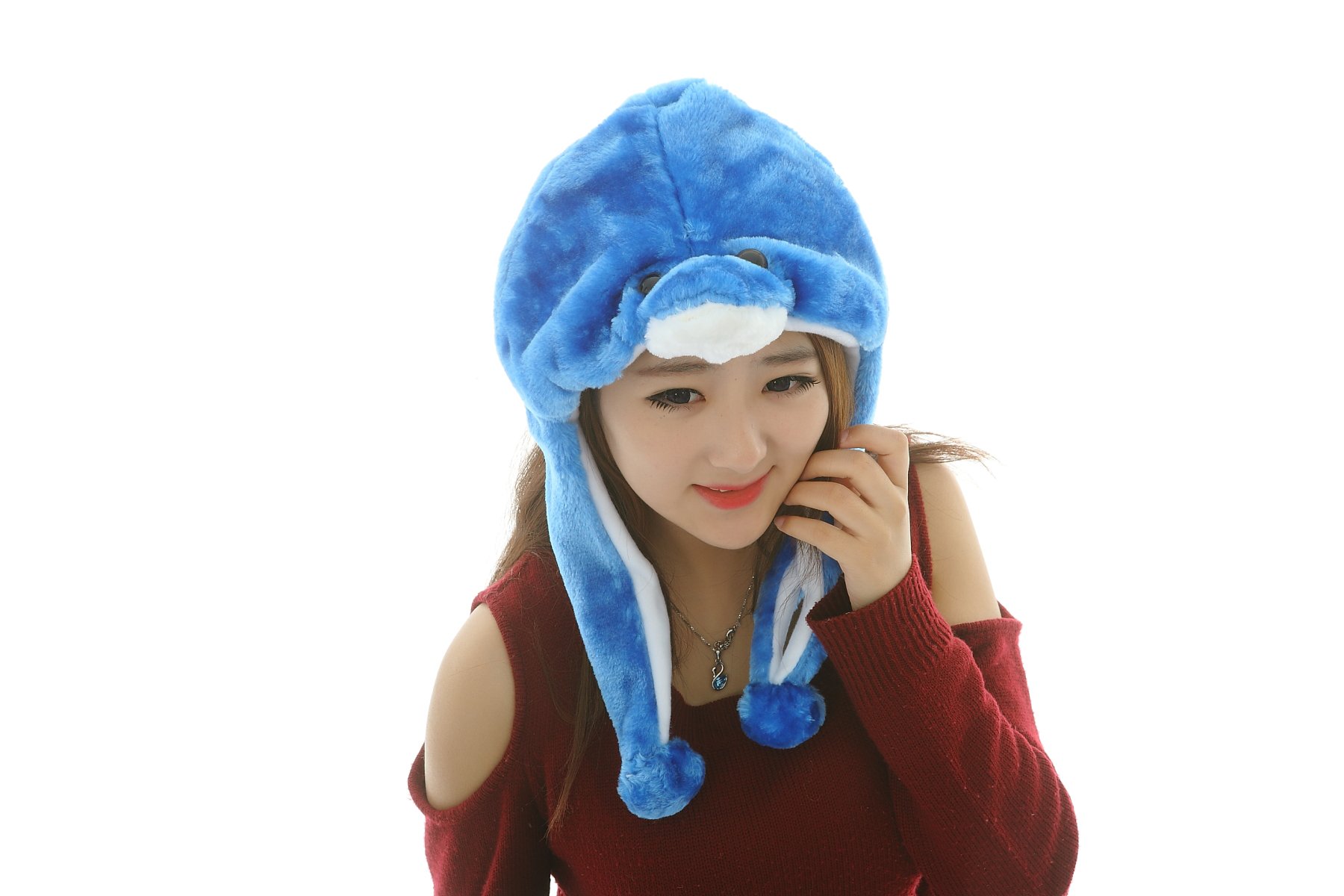 42 Styles Pets Unisex Plush Animal Hats Costume Hood Toys Performance Props