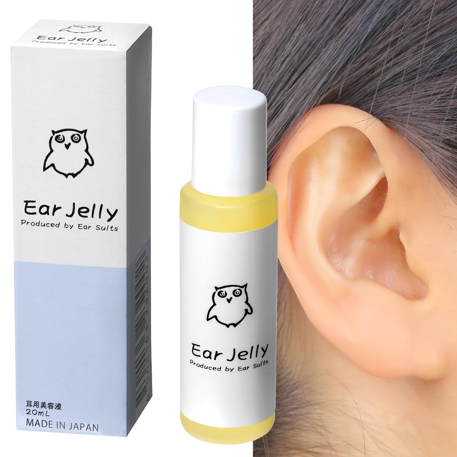 24년 5월 신 EAR JELLY (이어 제리 ) 귀 클리너 귀 청소 이어 마사 지젤