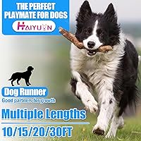 Vista 6 de Correa de Amarre para Perro - Cadena de Perro Resistente para Patio, Correa y Amarre al Aire Libre Azul/Morado/Verde/Rosa, 3.05/4.57/6.10/9.14Mts