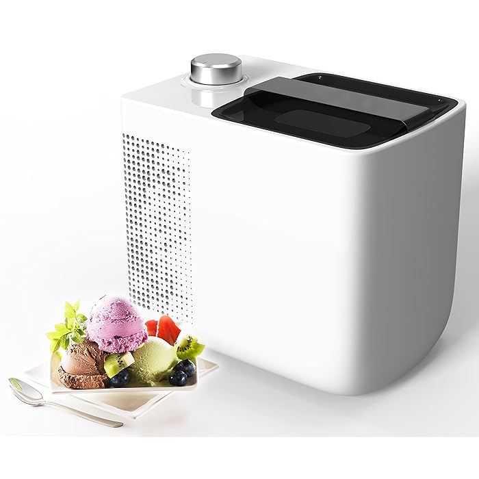 Buy JoyMech Electric Ice Cream Maker, Compact SemiConductor Ice Cream