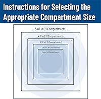 Vista 8 de Carlisle FoodService Products Opticlean - Estante para vasos de 16 compartimentos con 1 extensor para cocinas y restaurantes, plástico, 19.875 x