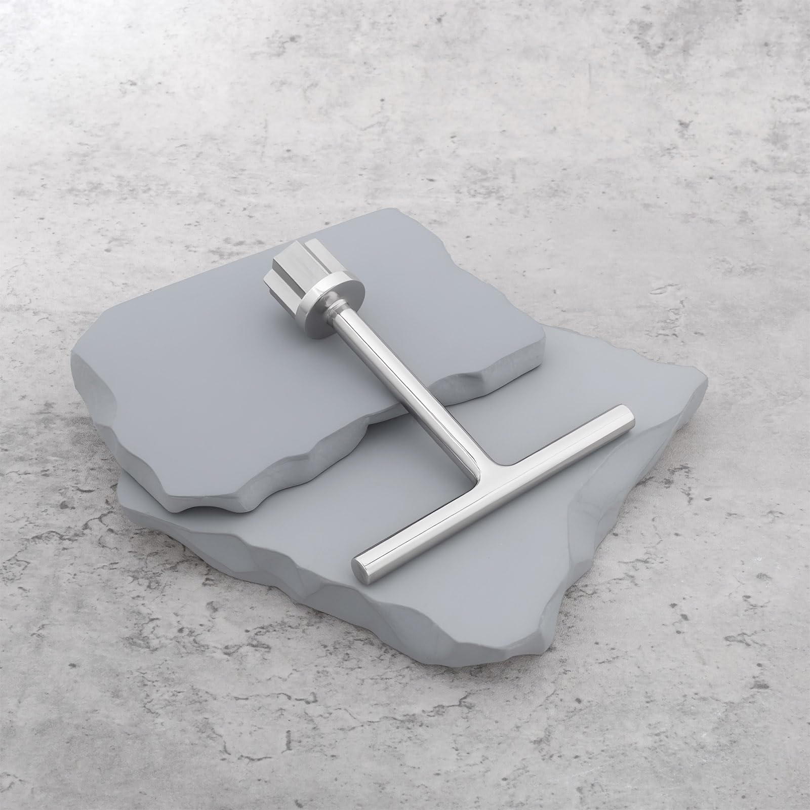 Chiave A Stella con Impugnatura A T in Acciaio Inossidabile da 23 Mm Utensile Marino con Impugnatura A T per Piastre di Coperta