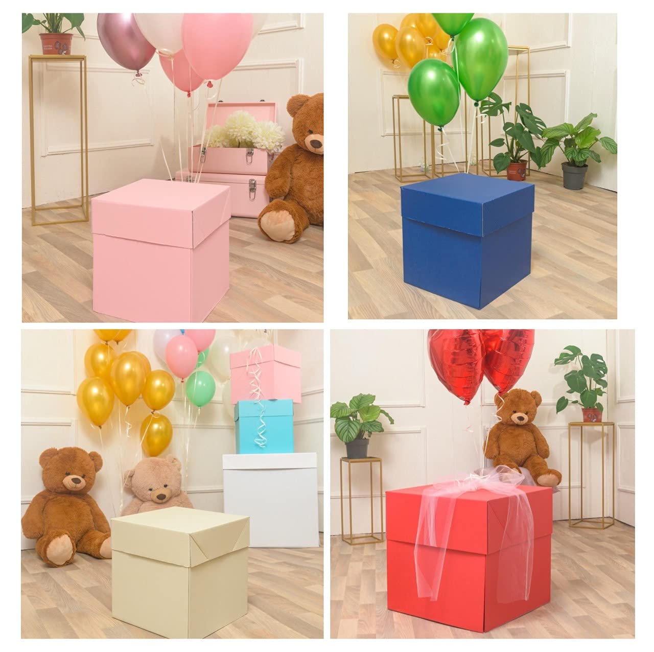 Boîte Cadeau Surprise Anniversaire YIUWOD - Tirelire DIY Avec Rouleaux D'Argent Pour Fêtes Et Diplômes