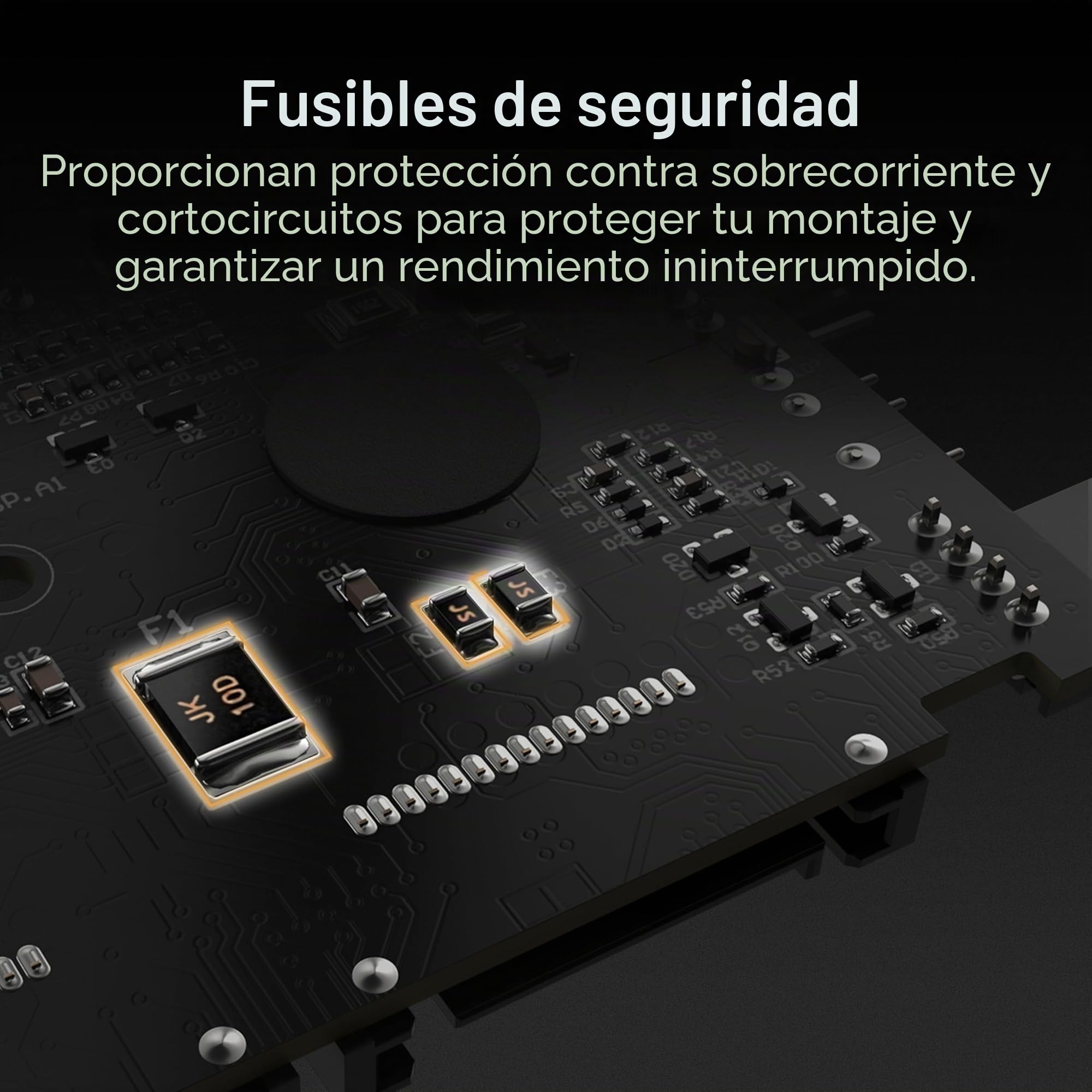 ASUS TUF Gaming ARGB PWM Fan Hub (conecta seis ventiladores de carcasa, ventilador PWM y controlador RGB, indicadores claros de alimentación y operación, soporte de alimentación SATA dual estable)
