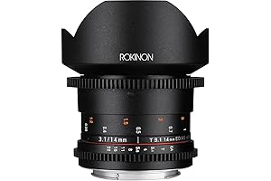 Rokinon Cine DS 14mm T3.1 Full Frame Cine Wide Angle Lens for Canon EF