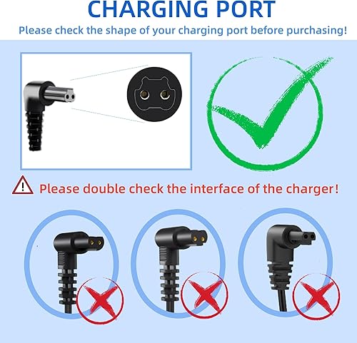 Miniatura 2 de Cargador de aspiradora de 15 V compatible con Black and Decker 90627870 S003AQU1500015 90629039 Cable de alimentación para aspiradora Black + Decker