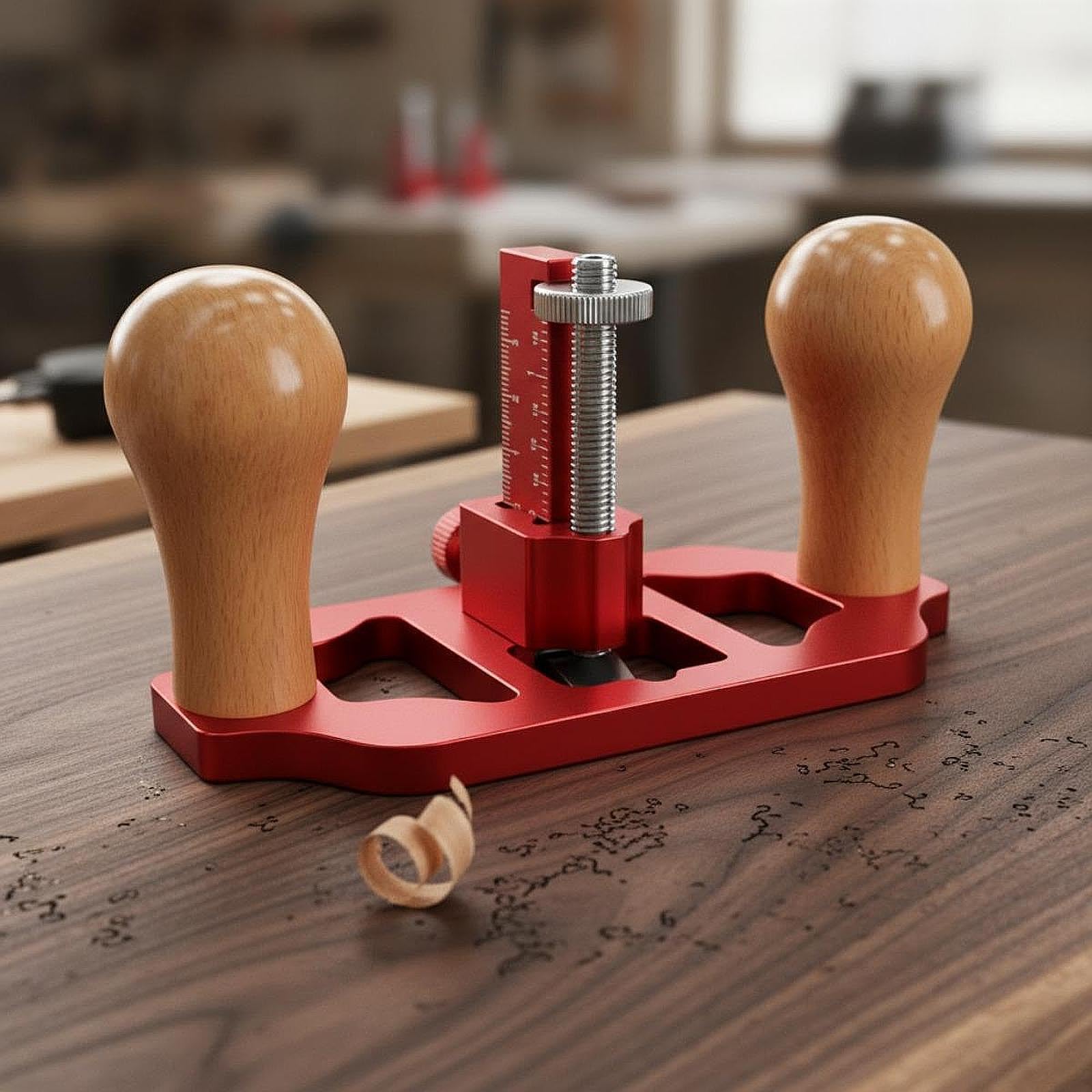 Pialla piatto con bordi piatti, pialla manuale portatile per rifinitura e lavorazione del legno.