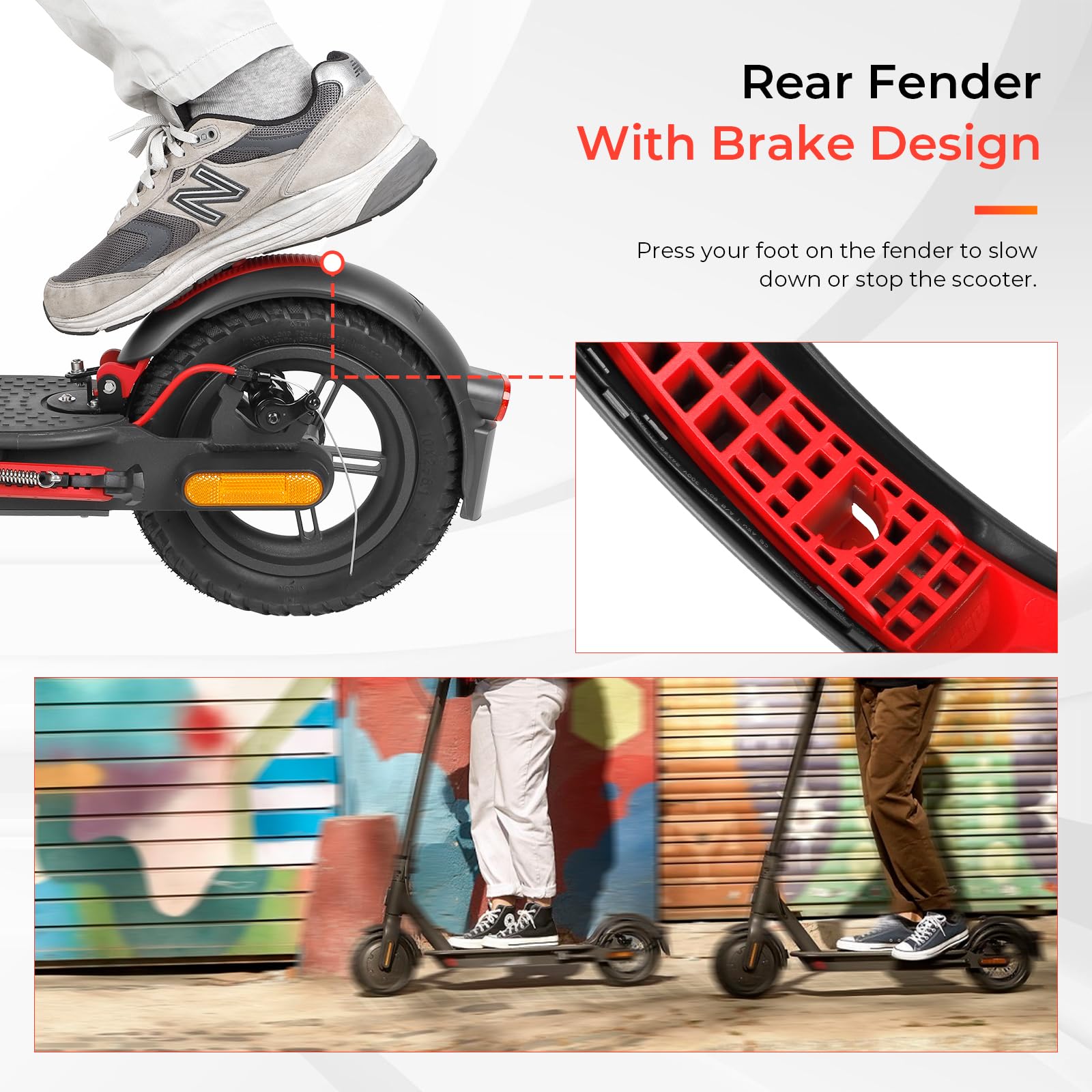 Bande Réfléchissante Portable Universelle Pour Scooter électrique