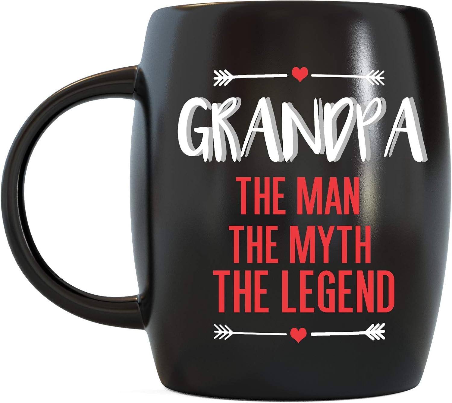 Gеt Pорulаr оƒƒеr MUG A DAY 16oz Large Father's Day Gifts for Grandpa The Man Myth Legend for World's Best Grandfather Ever Christmas Birthday Novelty Gift Ideas from Grandson Granddaughter Coffee Mug Tea Cup