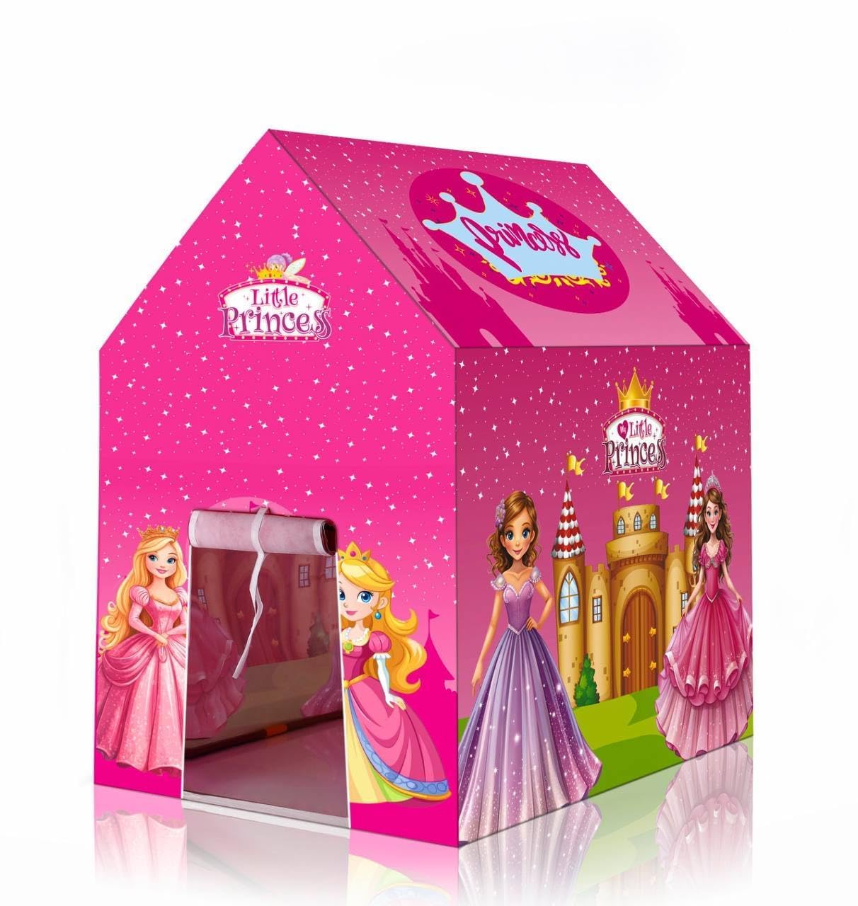 Colorfull and Light Weight Children Play Tent House for 3-10 Years Old Kids Girls and Boys Light Weight and Foldable Children Toys, Indoor and Outdoor Kid Tent House (Doll) (Princess)-picture-21