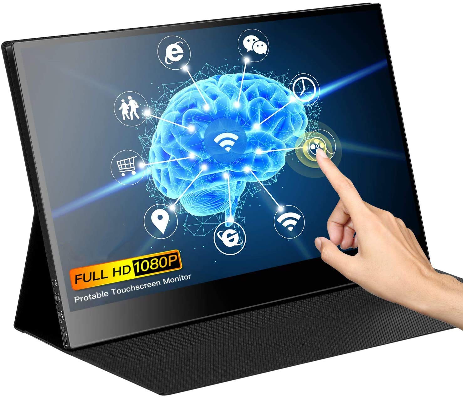 Buy Eyoyo 15.6 inch Touchscreen Monitor 1920x1080 IPS Portable USB C