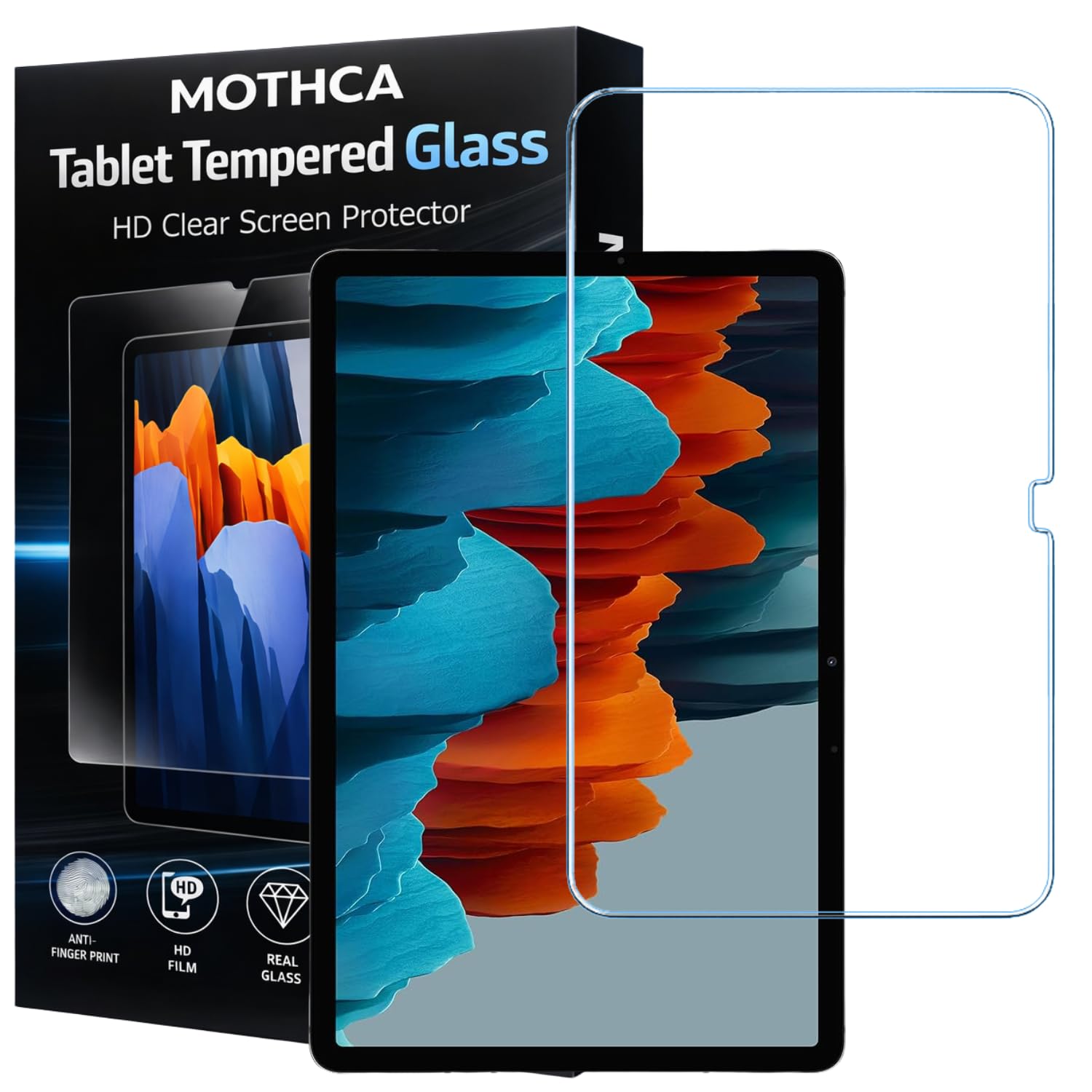 Mothca Premium Tab Tempered Glass For OnePlus Pad Go 2 12.1 // OnePlus Pad 2 With Installation kit (Pack of 1) — Amazon image 32