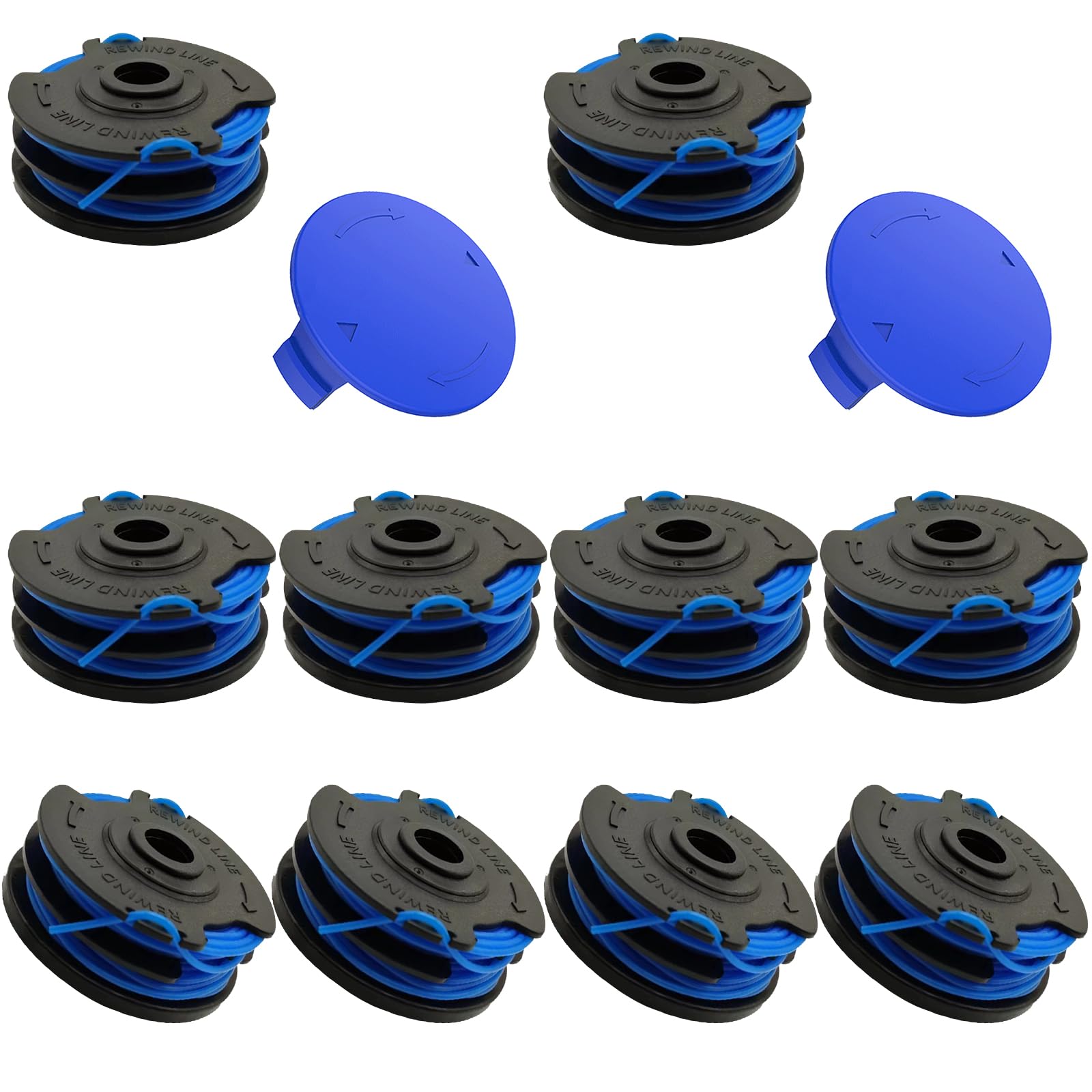 VineHii KST-120X Weed Eater String Spool Compatible with Kobalt 40V Cordless String Trimmer KST 120X, KST 120X-06, Replacement Spool Refills Autofeed Dual line 20Feet 0.065