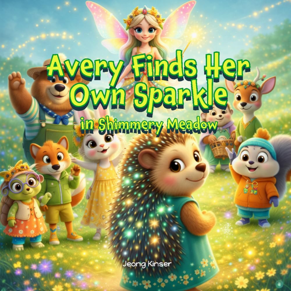 Avery FInds Her Own Sparkle: A Heartwarming Story About Feeling Different, Listening to Your Heart & Finding Your Own Place (Social Emotional Learning with Shimmer Meadow Friends)