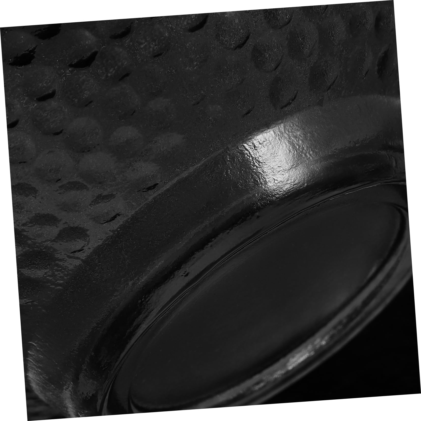 COLLBATH Cuenco De Vidrio Transparente Diseño Martillado, Tazón para Servir Ensalada y Frutas, Recipiente Multiusos De Vidrio Liso, para Uso Doméstico y Almacenamiento De Alimentos