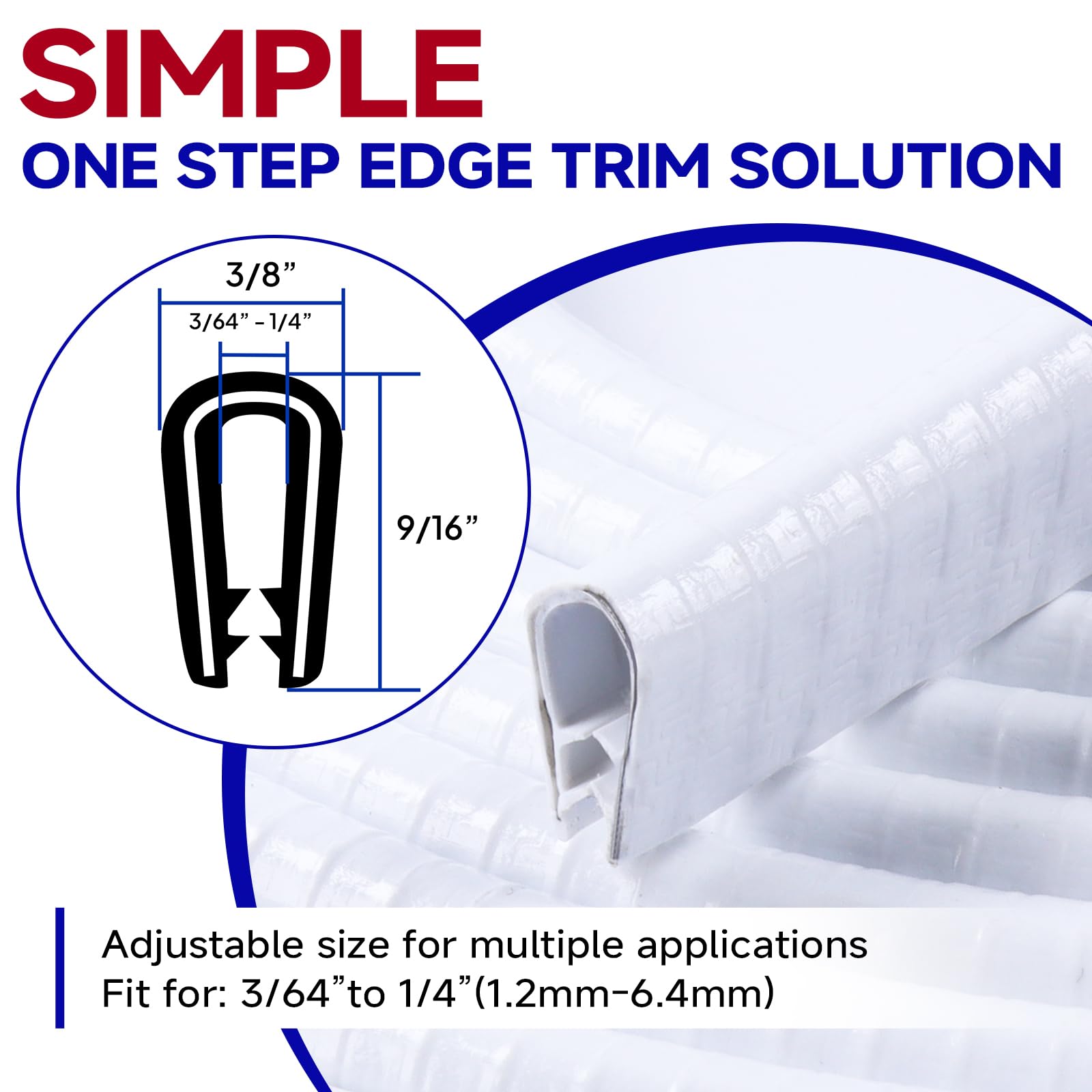 Car Door Edge Guard, U Shape Edge Trim Car Door Edge Protection – SEAMETAL
