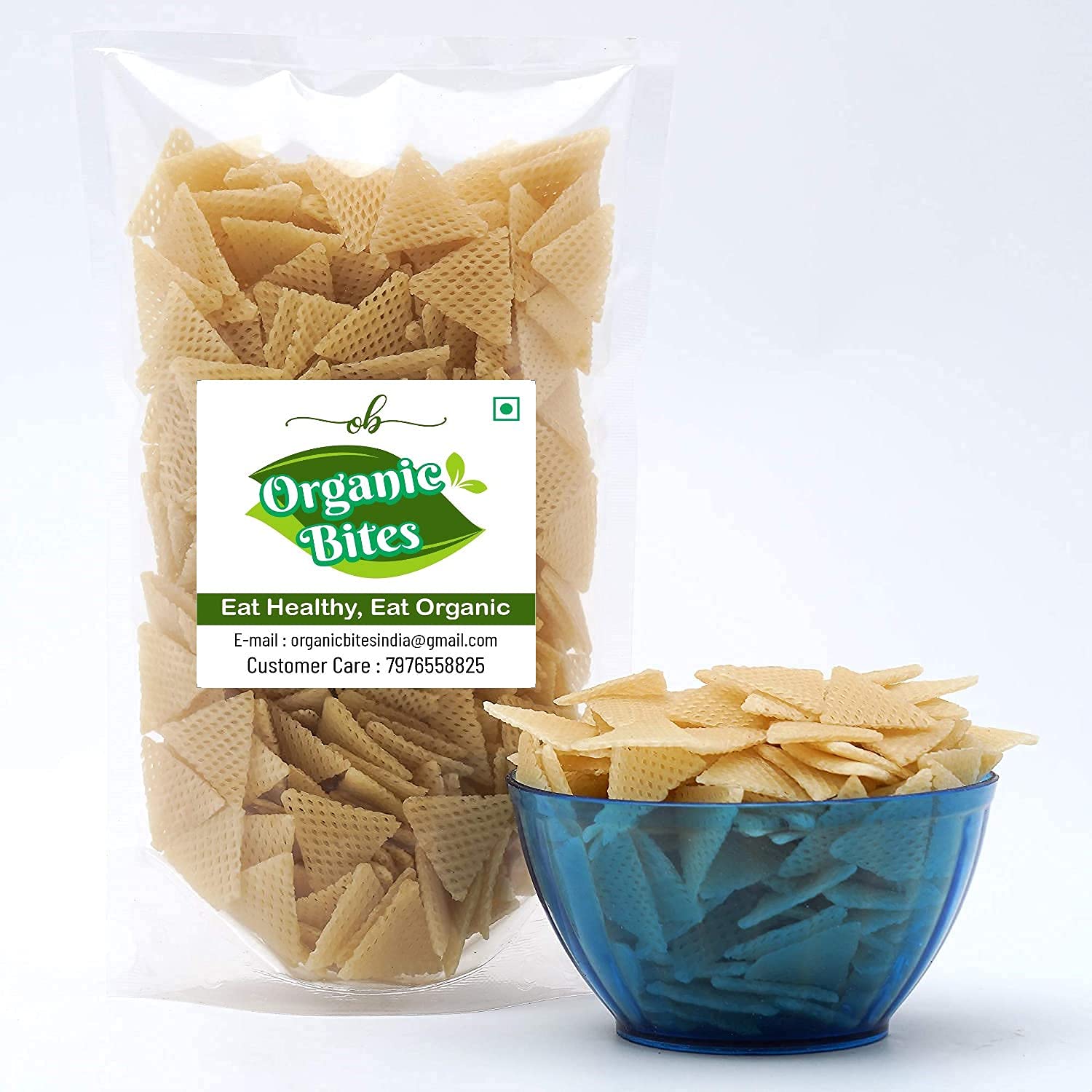 Buy Wook Ready to Fry Triangle Fryums (Microwave, Air Fry Instant Vegan