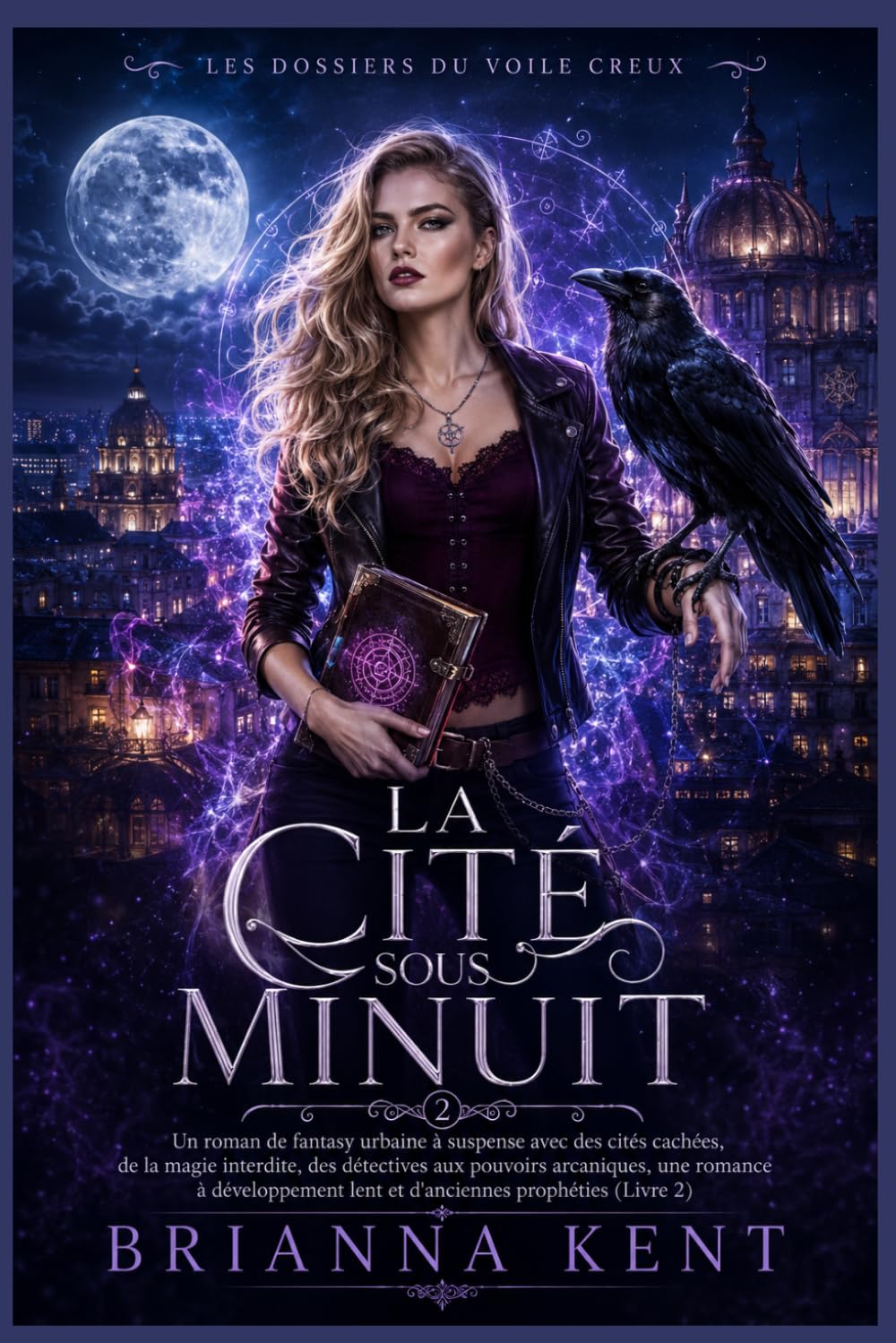 La Cité sous Minuit: Fantasy urbaine à suspense mêlant cités cachées, magie interdite, enquête arcanique et romance slow burn (Livre 2) (Les Dossiers du Voile Creux)