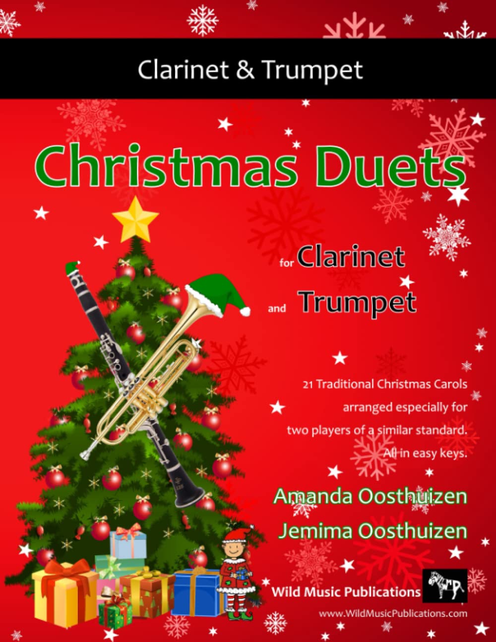 Christmas Duets for Clarinet and Trumpet: 21 Traditional Christmas Carols arranged for clarinet and trumpet players of intermediate standard. All in easy keys.